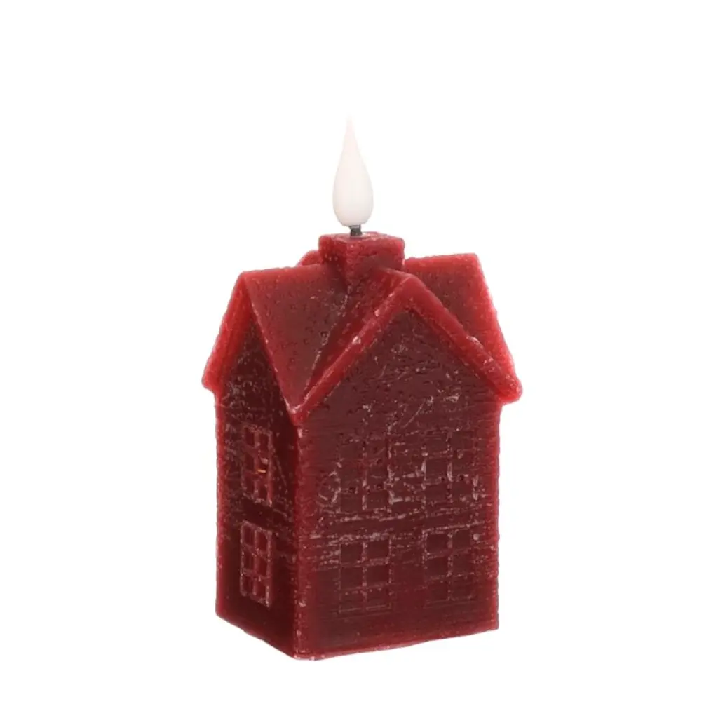 LED wax house l.6,3 w.5 h.12 cm cherry.webp