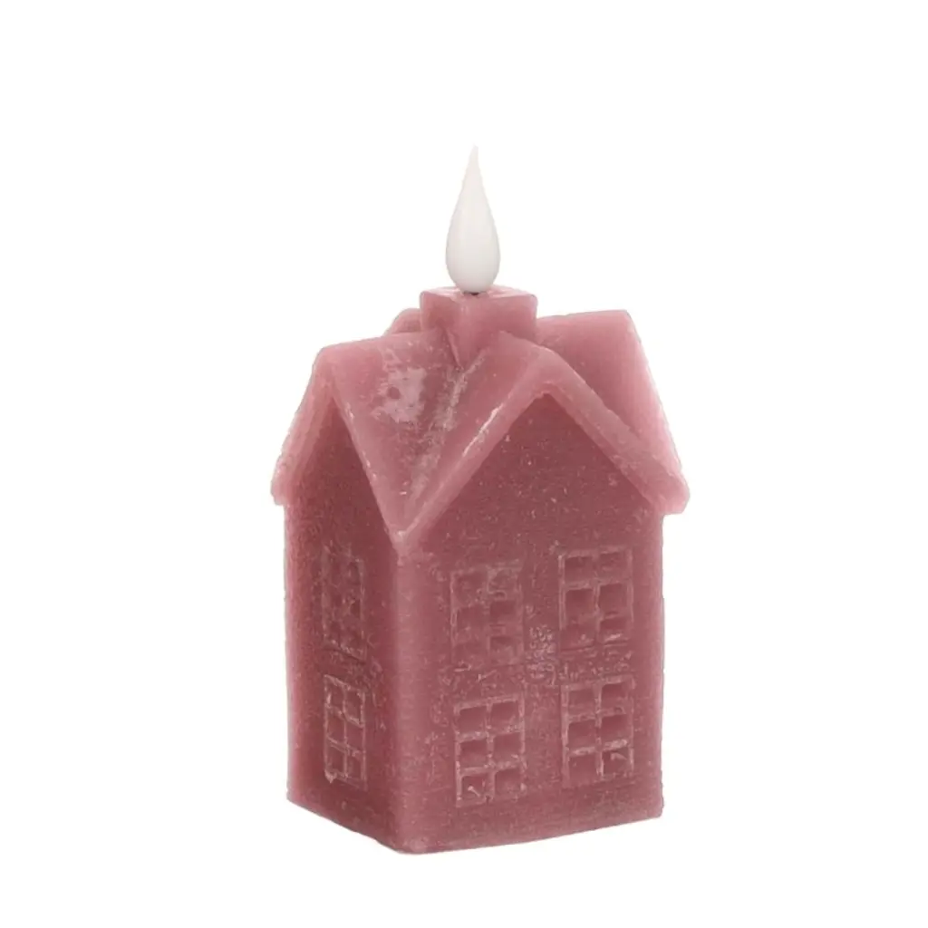LED wax house l.6,3 w.5 h.12 cm mauve (1).webp