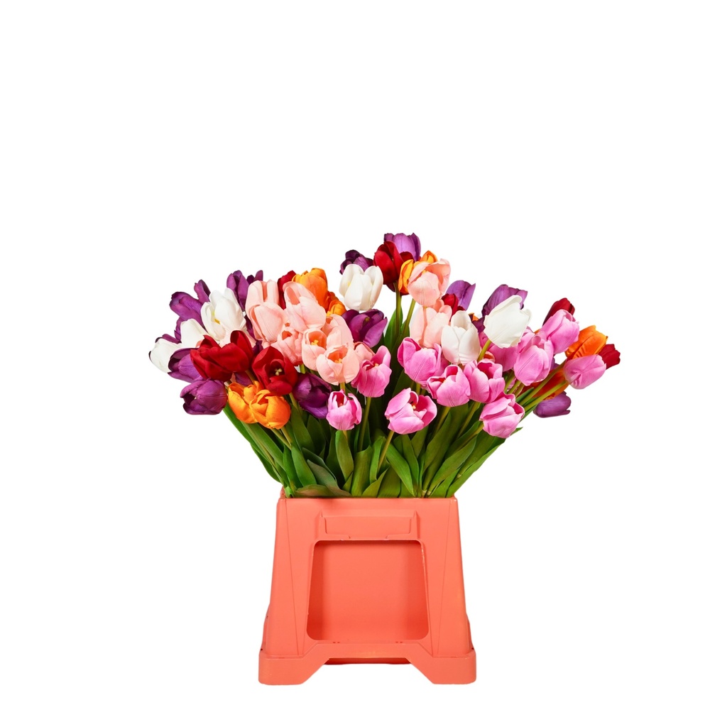 Tulip Artificial Soft Touch 50cm - Mix