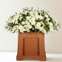 Dianthus Artificial mini spray 70cm cream