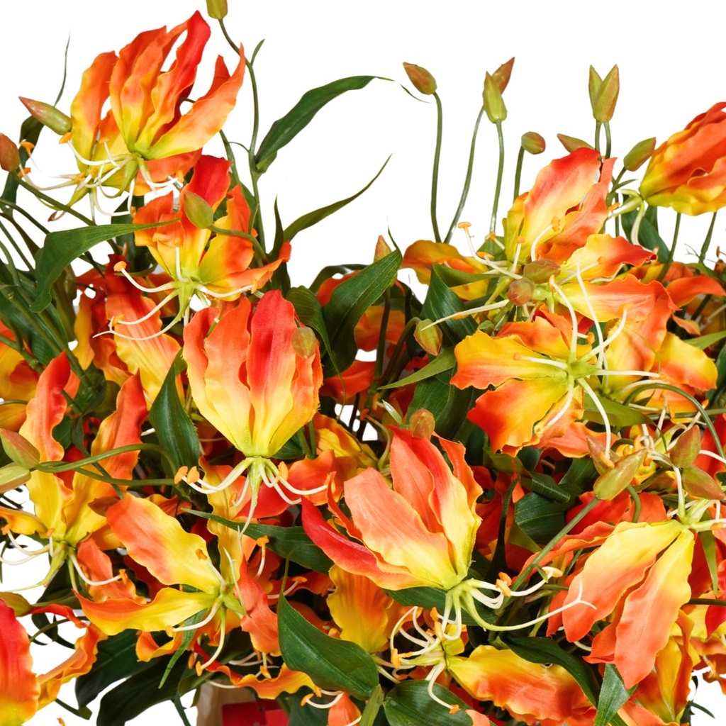 Gloriosa Artificial L92cm Orange