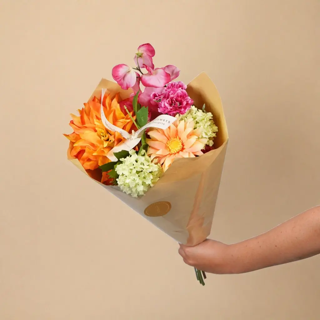 Classic Artificial Bouquet - Medium - Summer Crush.webp