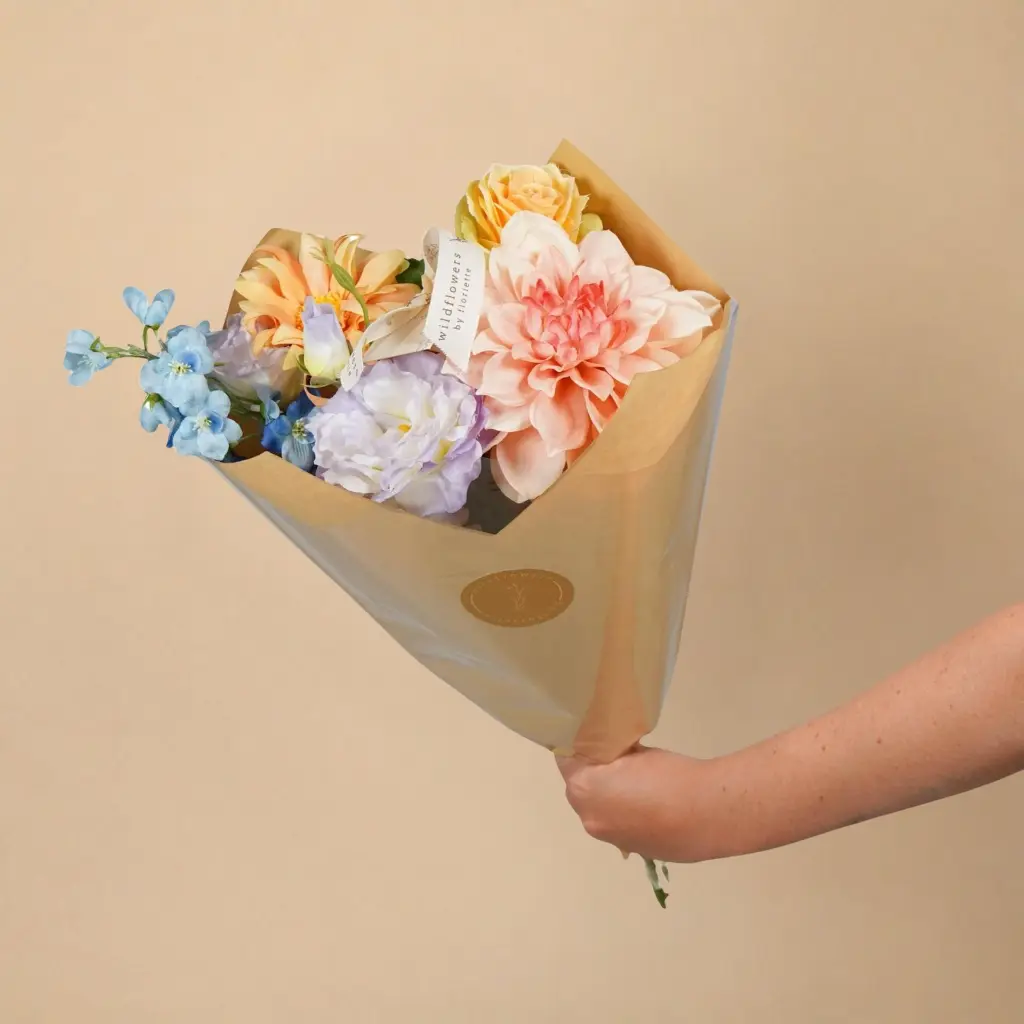 Classic Artificial Bouquet - Medium - Pastel Delight.webp