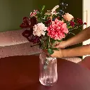 Classic Artificial Bouquet - Burgundy (2).webp