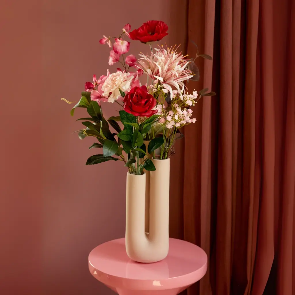 Classic Artificial Bouquet - Red Allure (2).webp