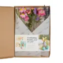Flowers in gift box - Pink