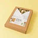 Flowers in Giftbox with Vases - Natural