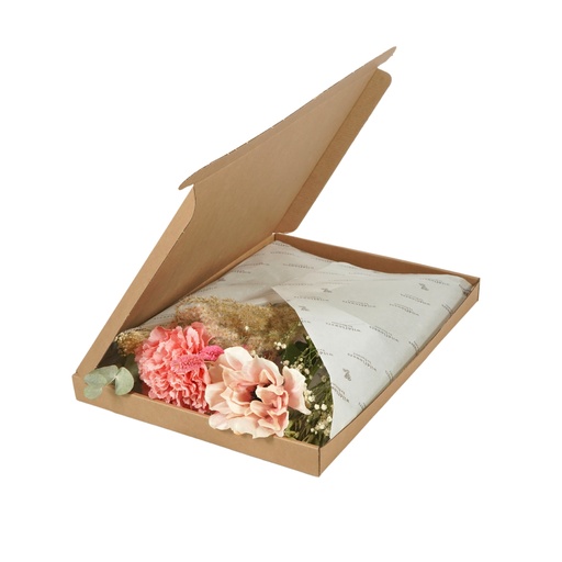 Dried & Silk Flowers - Letterbox Gift Pink Love