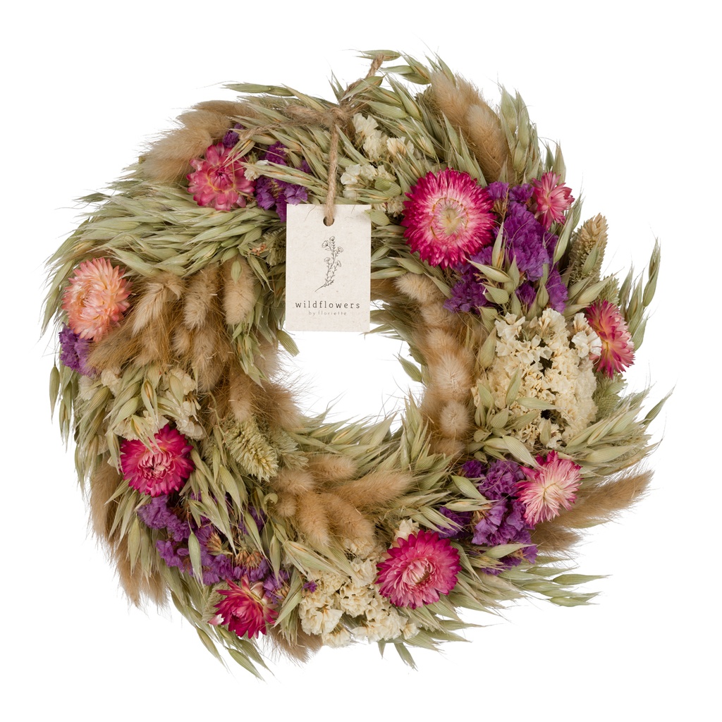 Wreath Deco 30cm - Pink