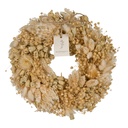 Wreath Deco 30cm - White