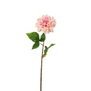 Dahlia Artificial Soft Touch 60cm - Light Pink