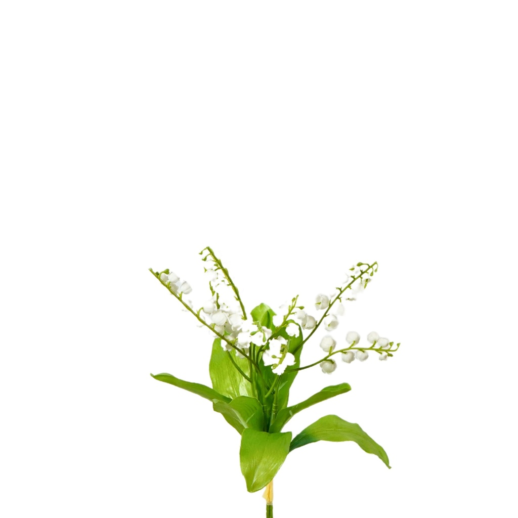 Lily of the Valley Artificial 35cm - White - Bundle of 3