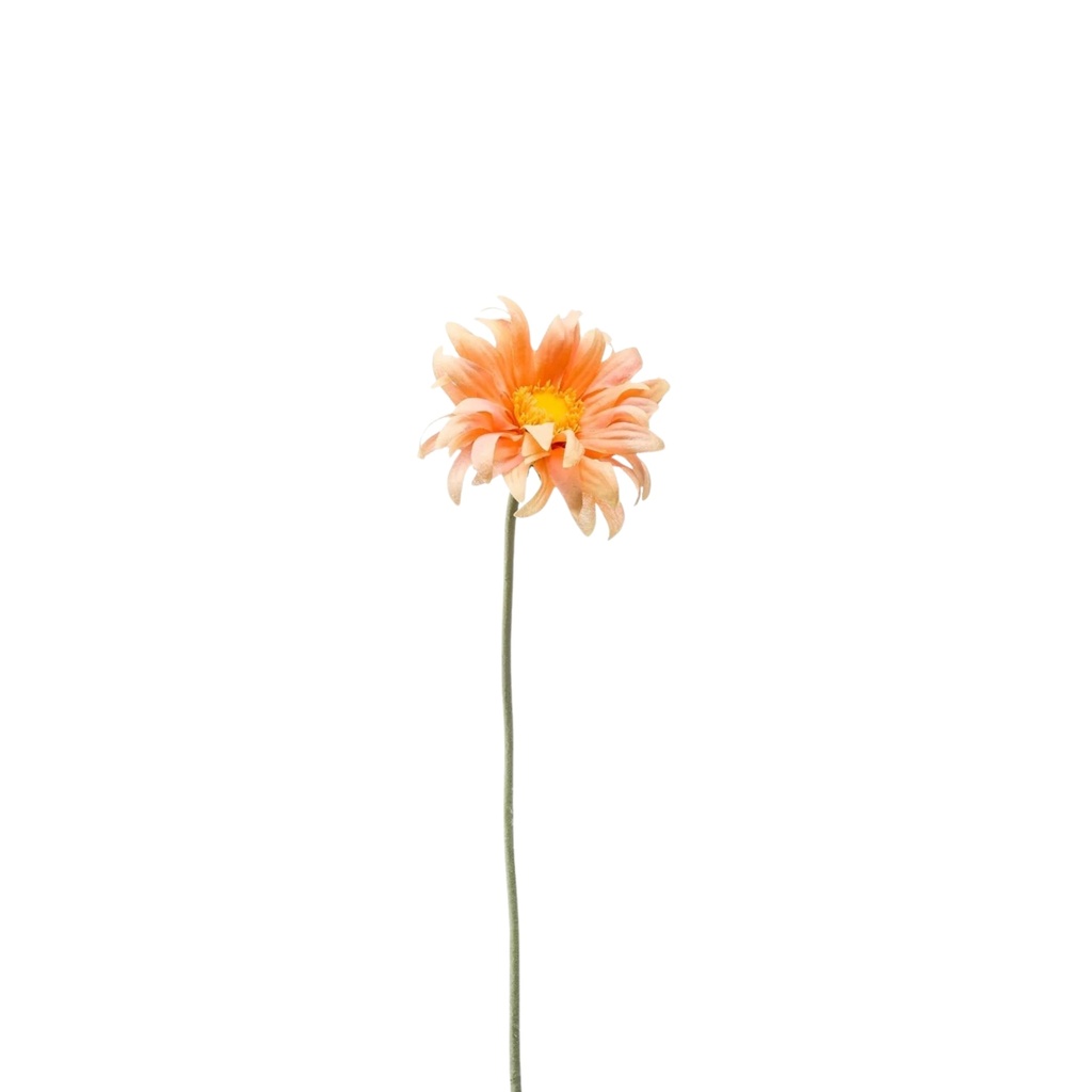 Gerbera Mini Artificial 50cm - Peach