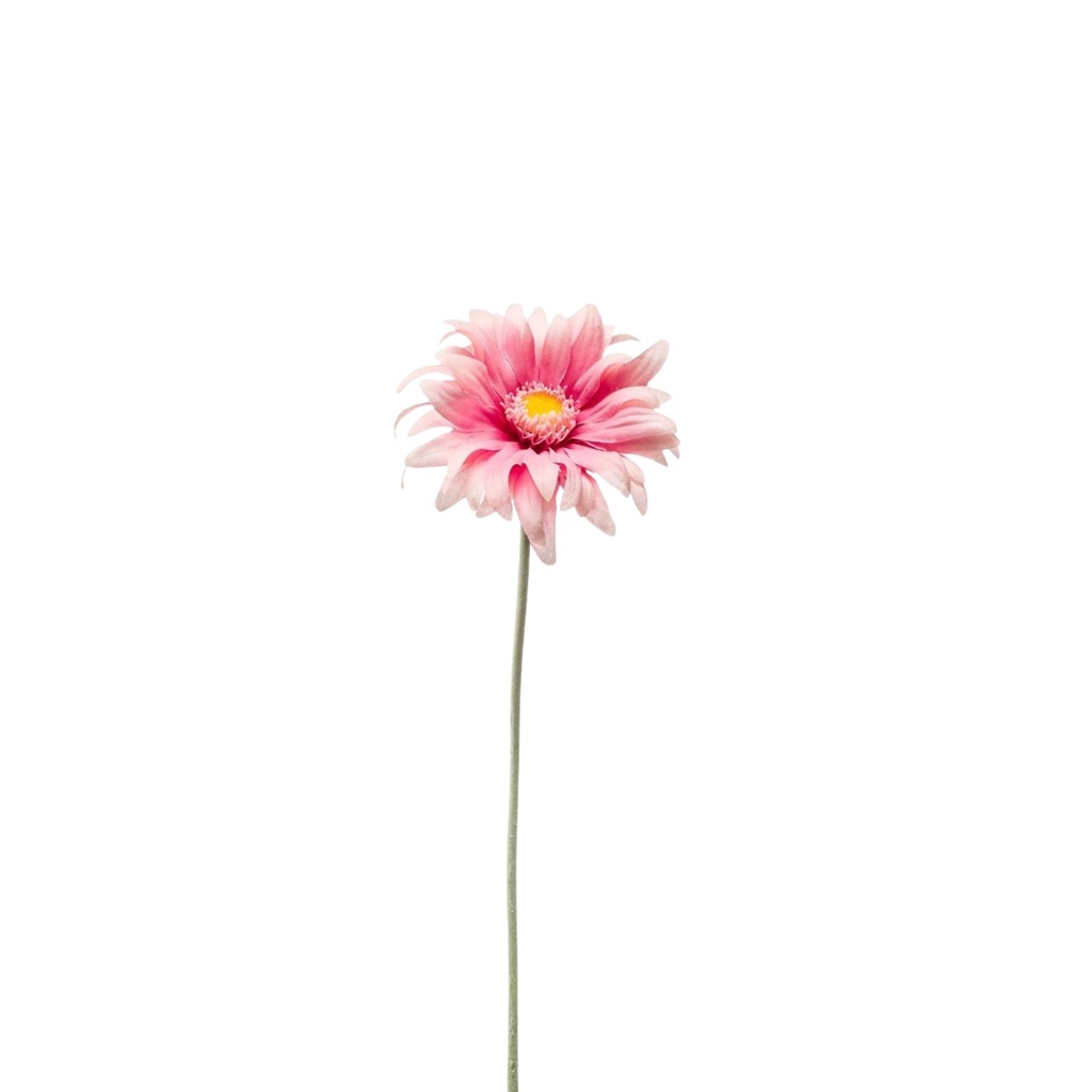 Gerbera Mini Artificial 50cm - Pink