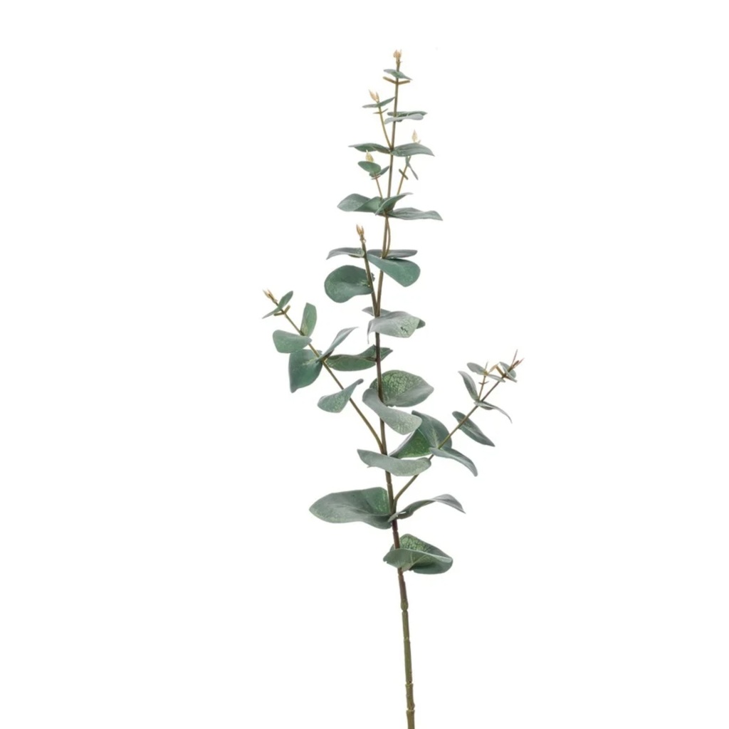 Eucalyptus spray Artificial 75cm - Green/grey