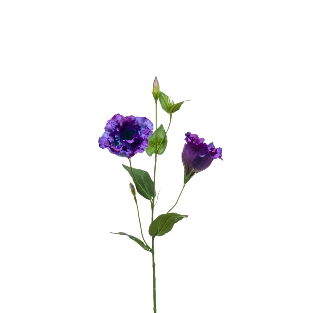 Lysianthus Artificial 70cm - Purple