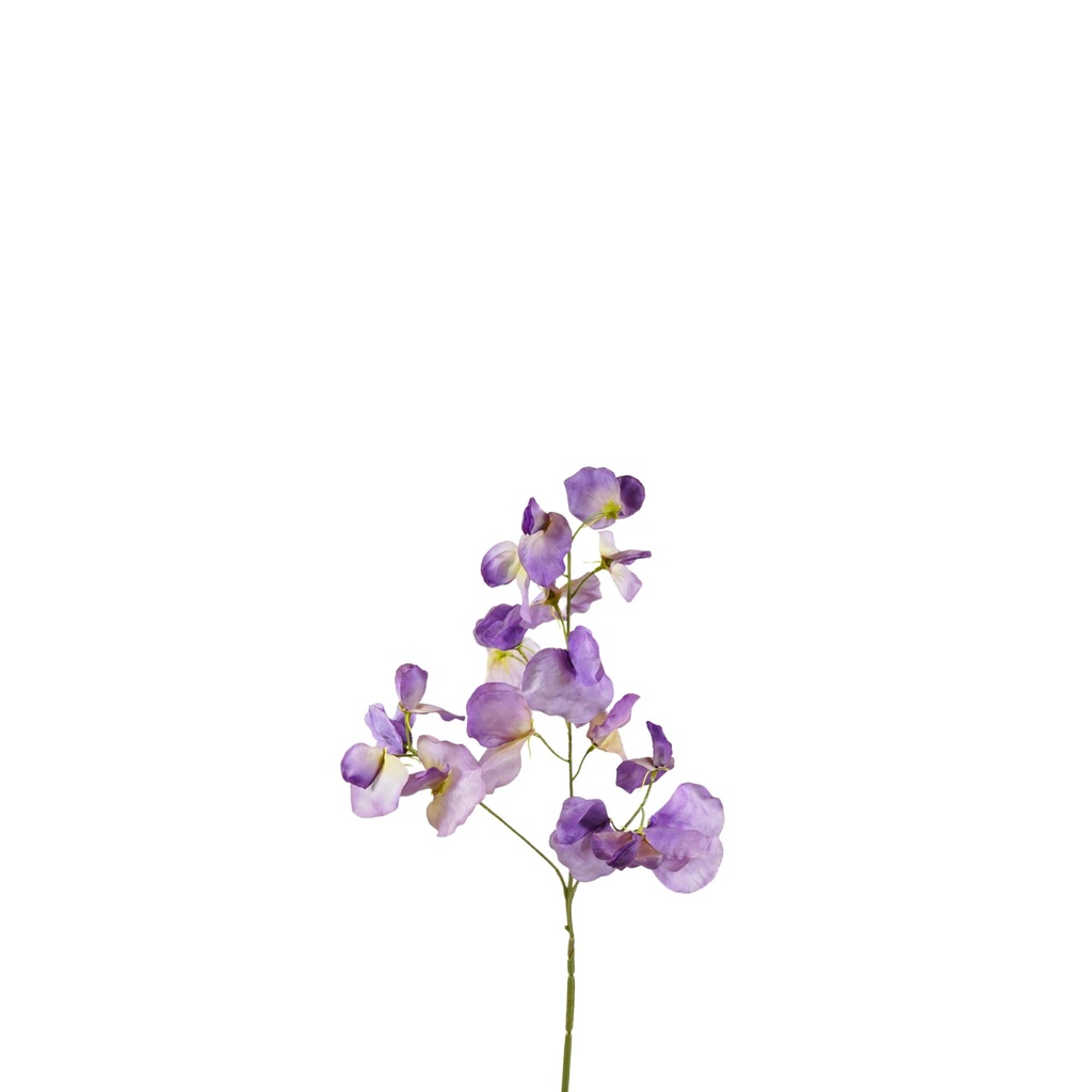 Lathyrus Spray Artificial 75cm - Purple