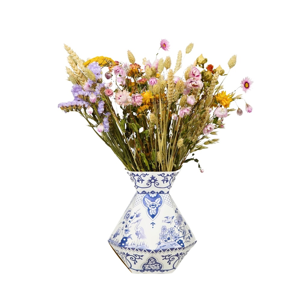 Flower Vase Delft Blue DIY - Adriaan