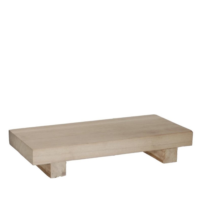 Wooden tray L20 W8.5 H3.5 cm