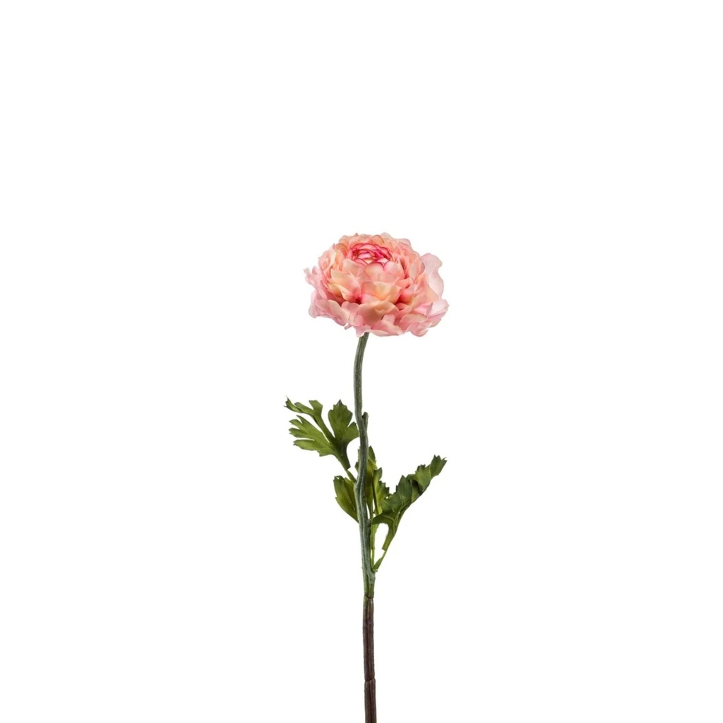 Ranunculus Artificial spray pink 50cm 