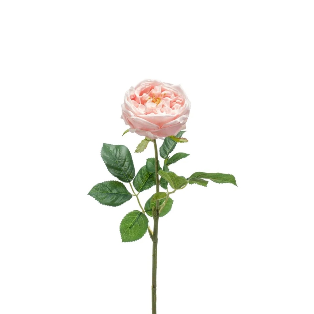 Rose jenny Artificial spray RT pink peach 60cm 