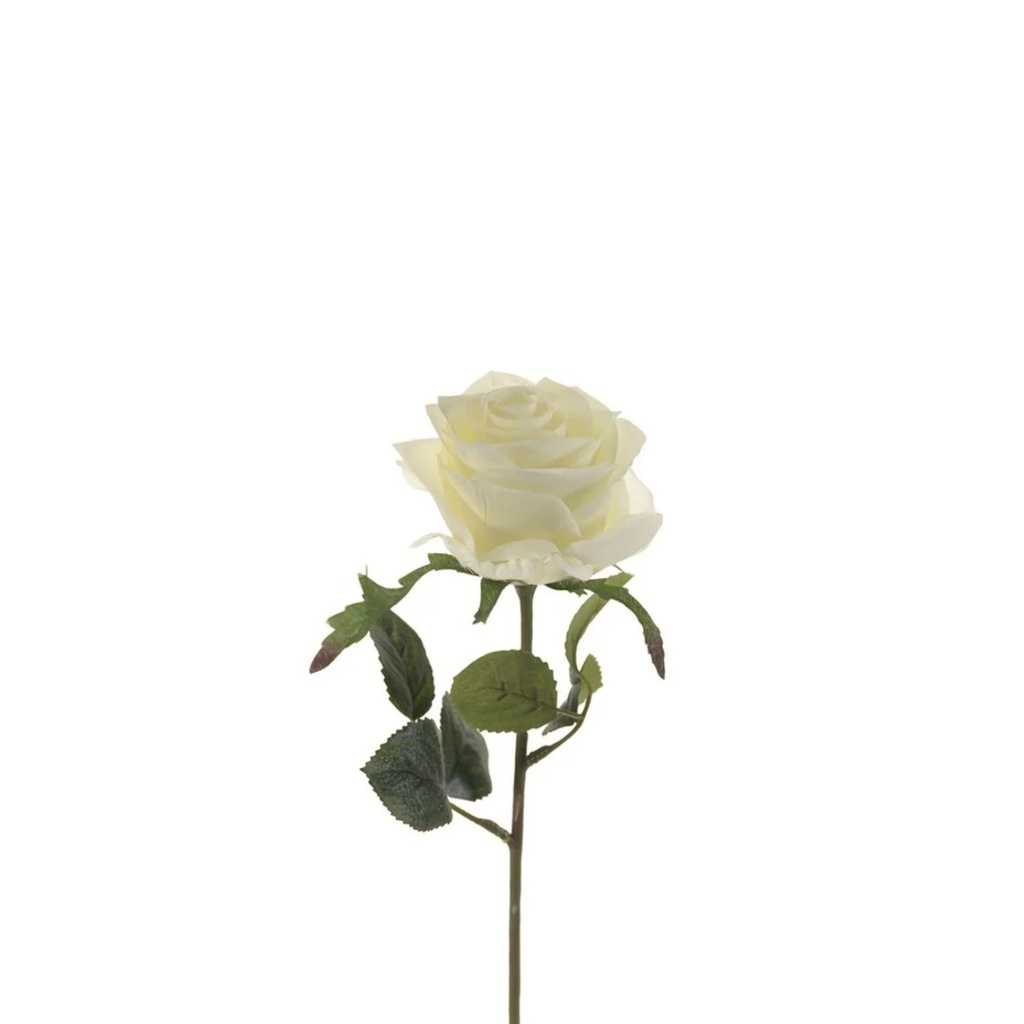 Rose simone Artificial 45cm white