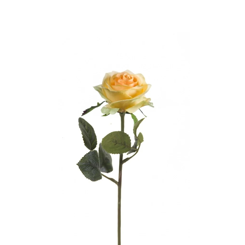 Rose simone Artificial 45cm yellow 