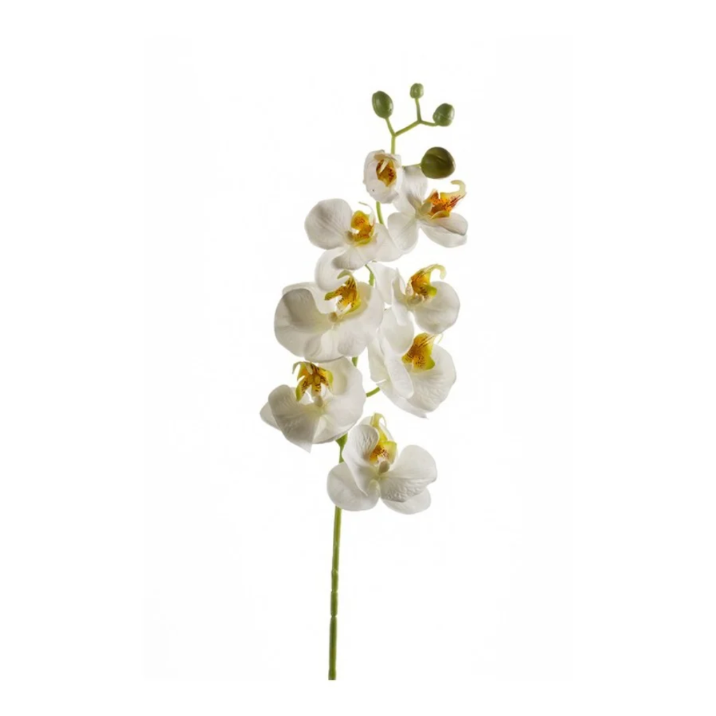 Phalaenopsis Artificial spray 68cm white