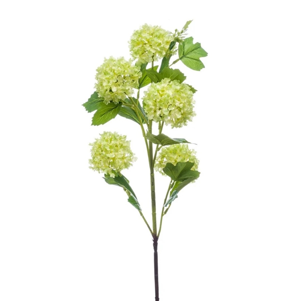 Viburnum Artificial spray x5 75cm lt green