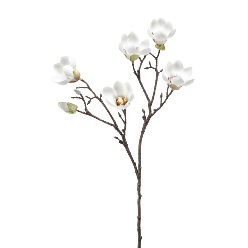 Magnolia Artificial mini branch cream 65cm