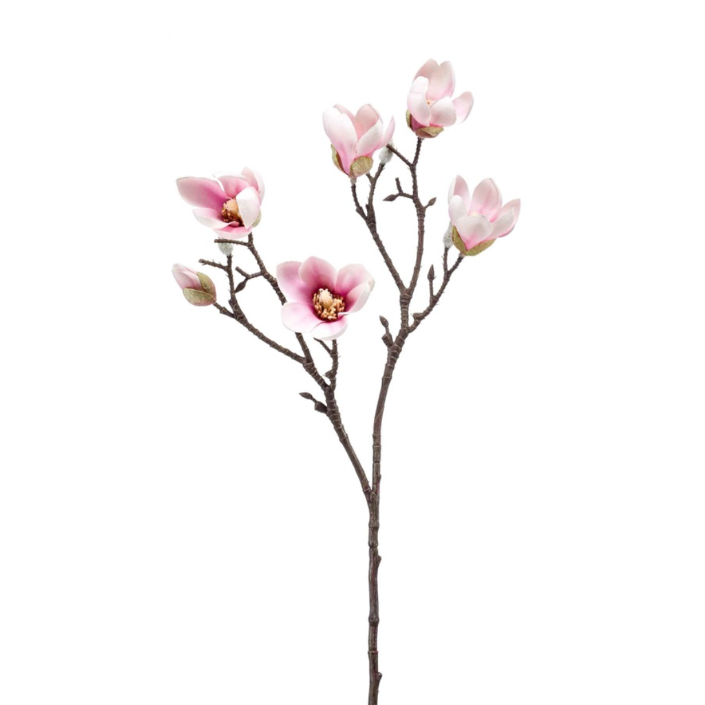 Magnolia Artificial mini spray lt pink 65cm