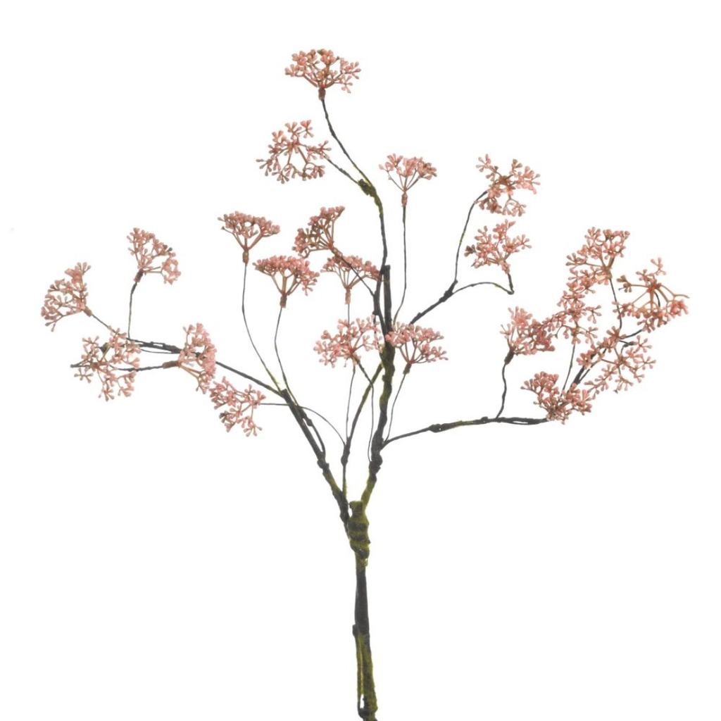 Rice Artificial Flower L69cm Pink