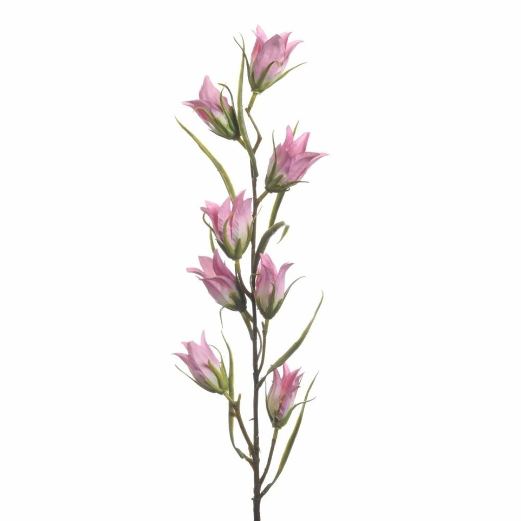 Campanula Artificial L94cm Pink
