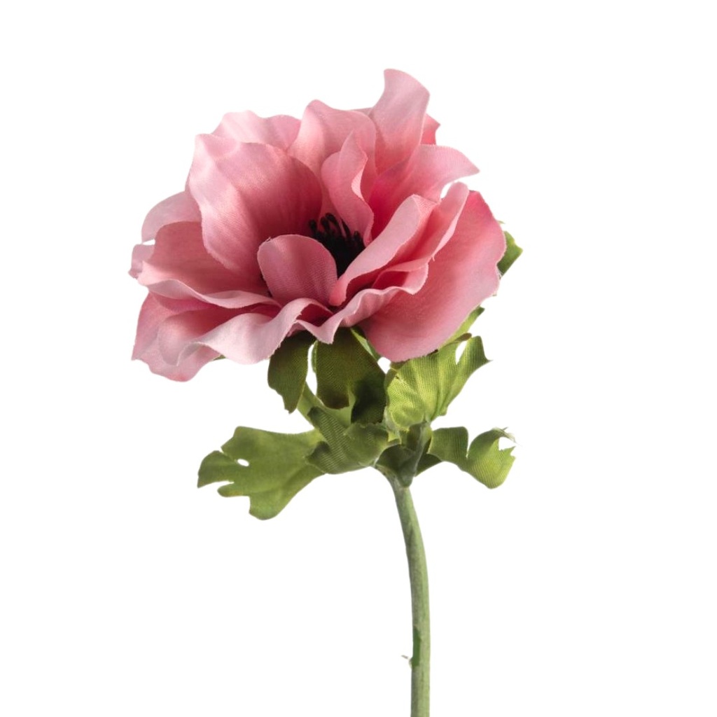 Anemone Artificial L40cm Pink