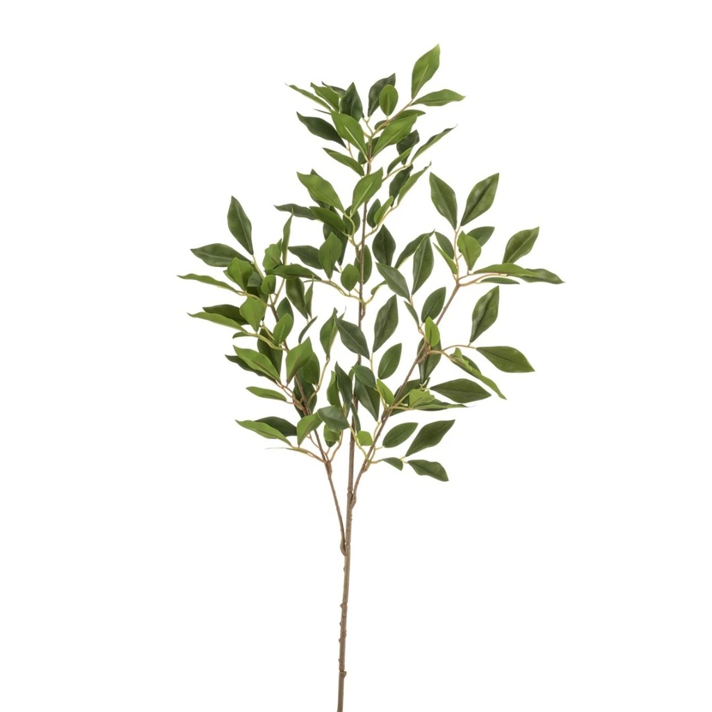 Ficus artificial spray x3 green 85cm