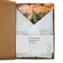 Flowers in gift box - Dried and artificial - Peach Perfect