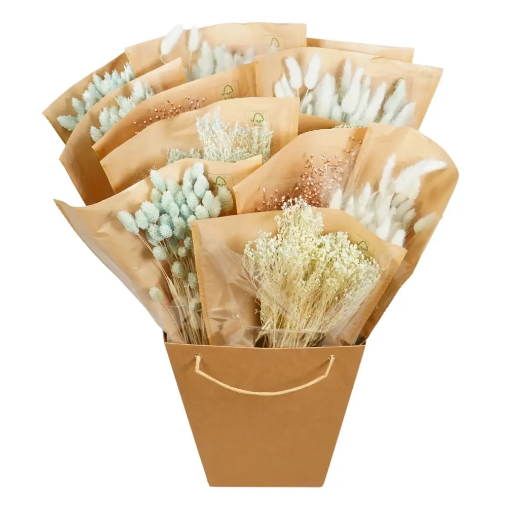 Dried Flowers Mono mix - Baby Blue