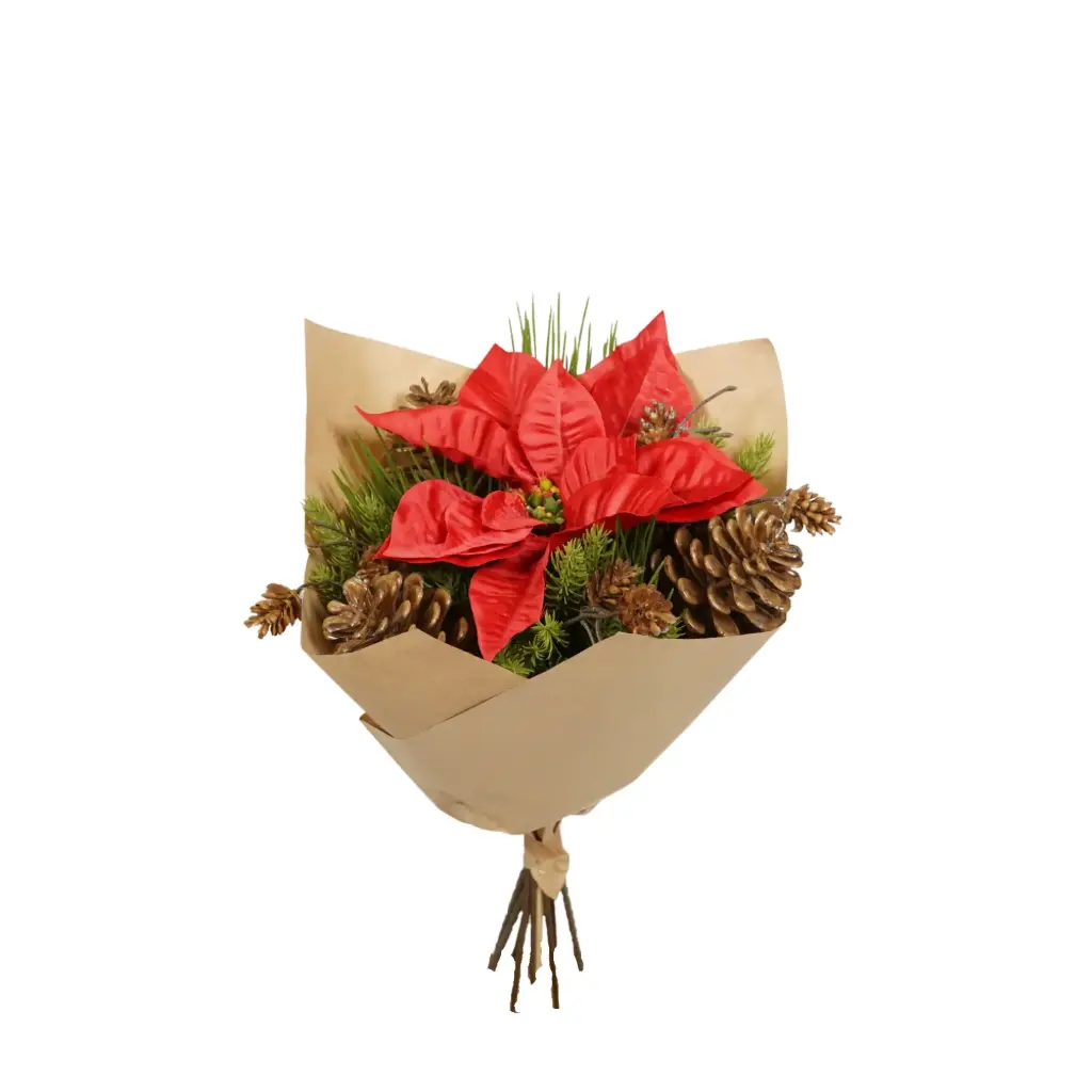 Classic Artificial Bouquet Small - Holiday Cheer