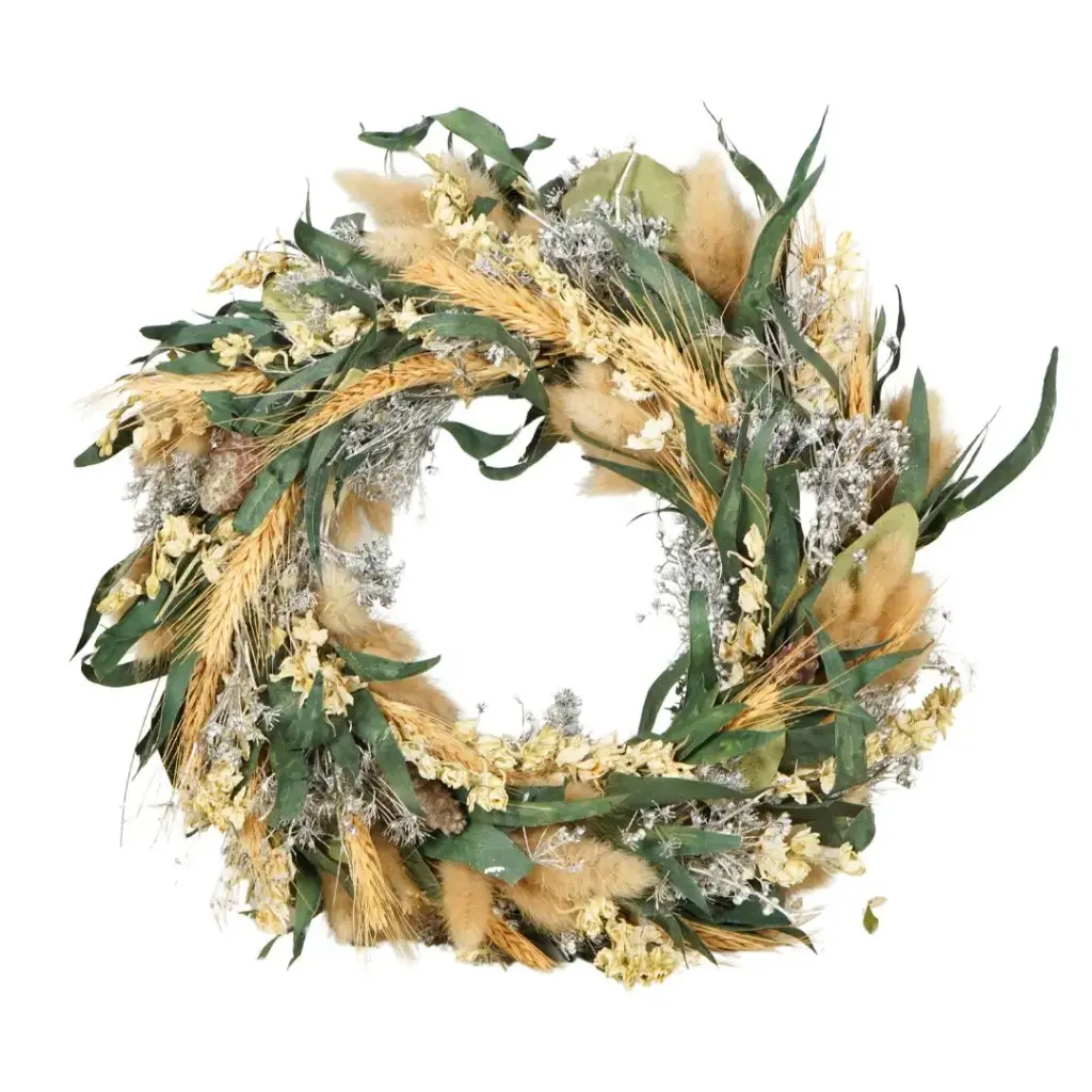 Wreath Large 35cm – Frosted White