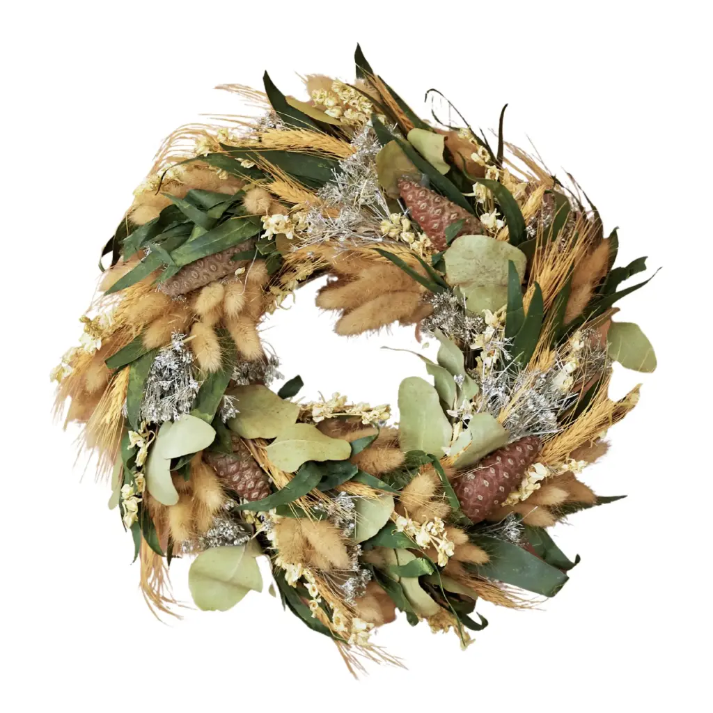 Wreath Large 35cm – Silver Frost