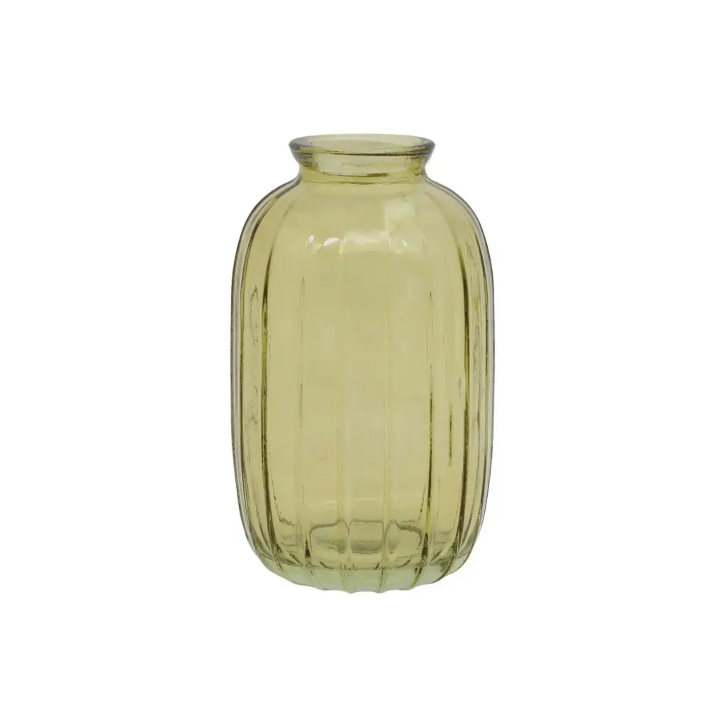 Glass Bottle Carmen – Transparent Green