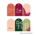 Flower Greeting Cards – Set of 6 Designs - Celebration Collection