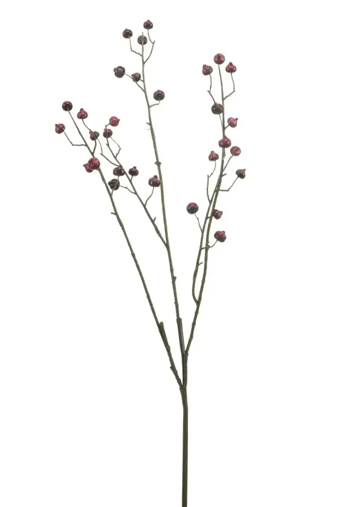 Berry artificial spray purple 80cm