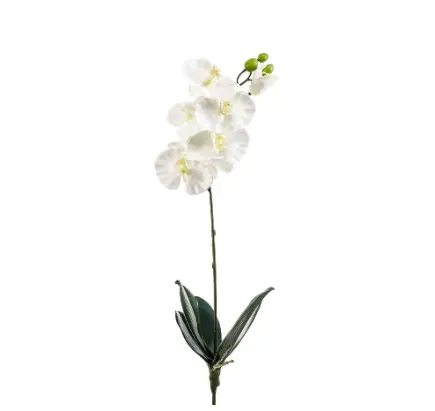 Phalaenopsis Artificial  bush L white 60cm