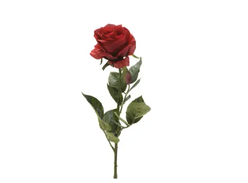 Rose simone Artificial spray red 73cm