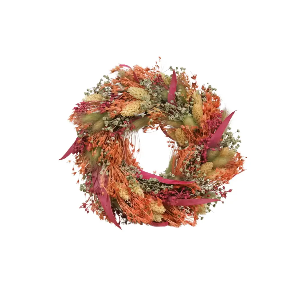 Wreath Bordeaux ø20 cm 