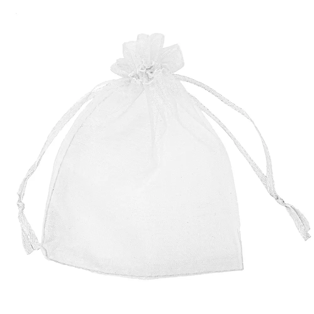 White Organza Bag 15x20