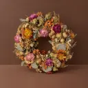 Wreath Orange Pink ø25 cm