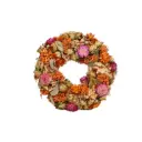 Wreath Orange Pink ø25 cm