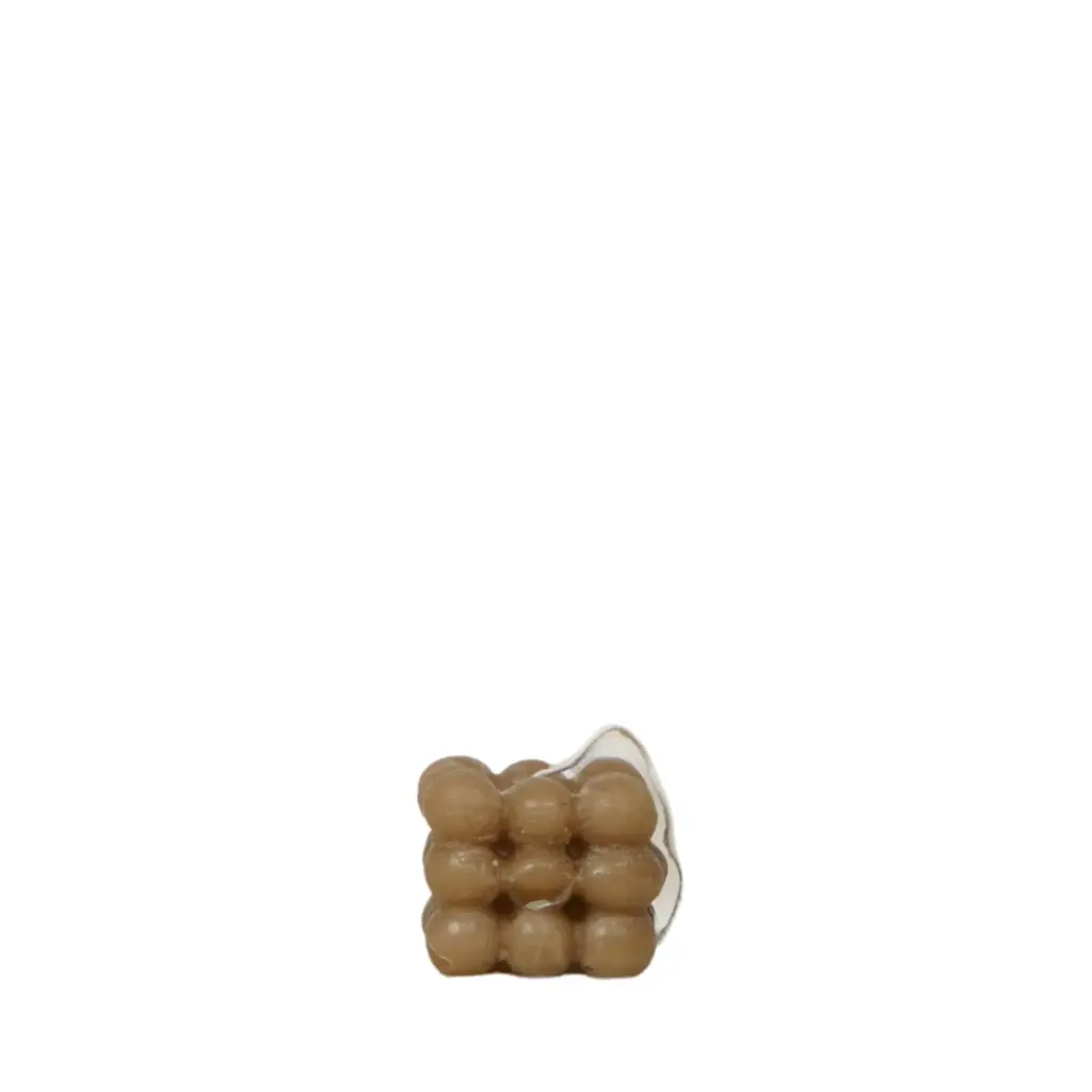 Mini Candle Bubbles 4cm - Taupe